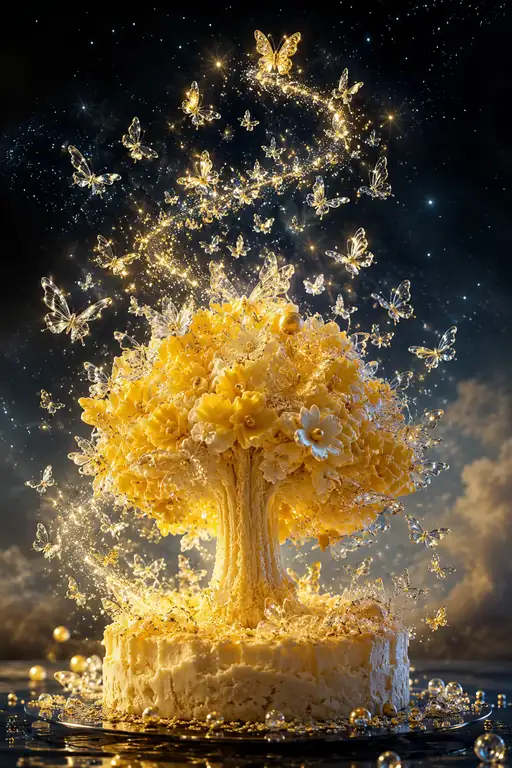 A Thousand Butterflies Leave the Golden Tree