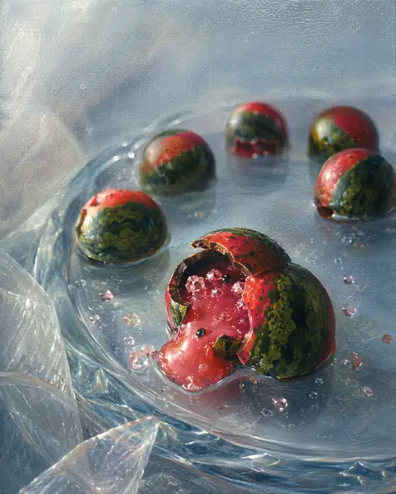 Watermelon Planets Begin to Melt