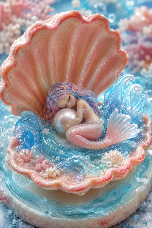 The Mermaid Sleeps Where Pearls Are Born
