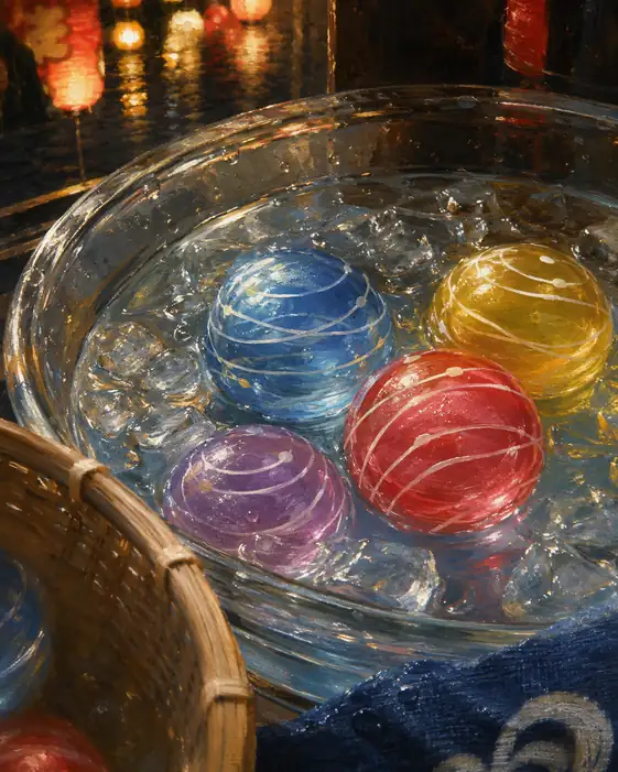Yo-Yo Moons in Festival Water