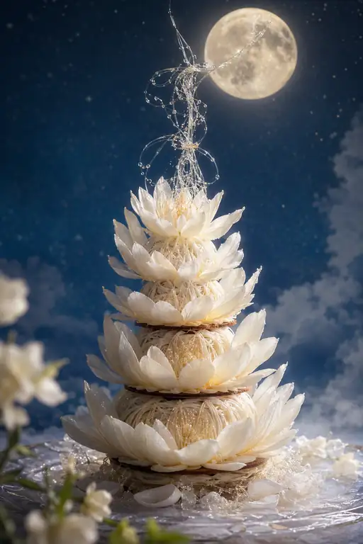Moonflowers Build a Stairway to the Moon