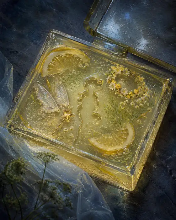 A Fairy's Lemon Garden, Sealed in Glass