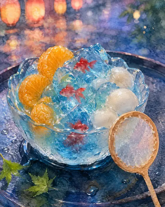 Summer Festival in a Little Bowl
