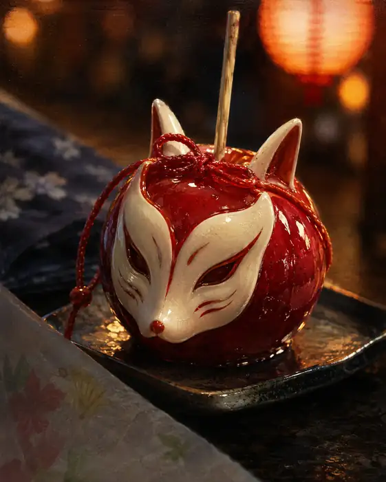 The Fox Mask Shines at the Last Stall