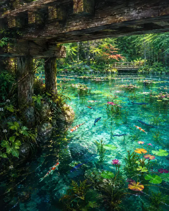 Under the Old Bridge, Light Is Born