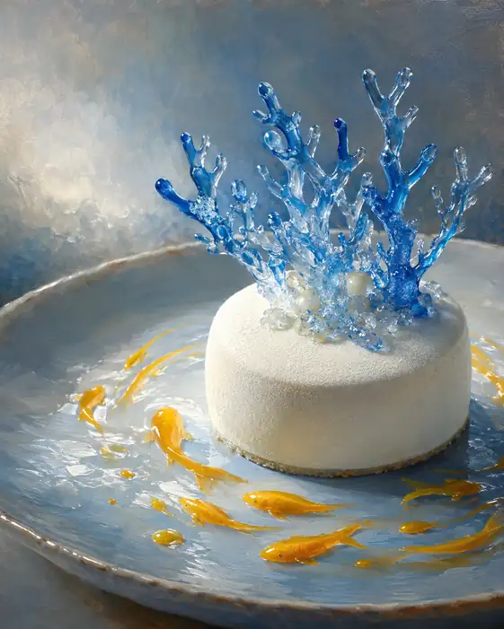 Blue Coral Summons Golden Fish
