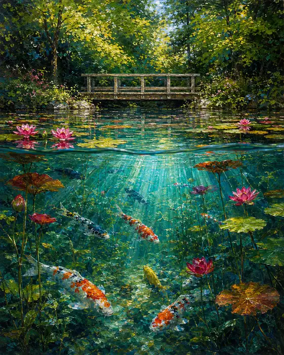 When Gold Crosses the Lily Path
