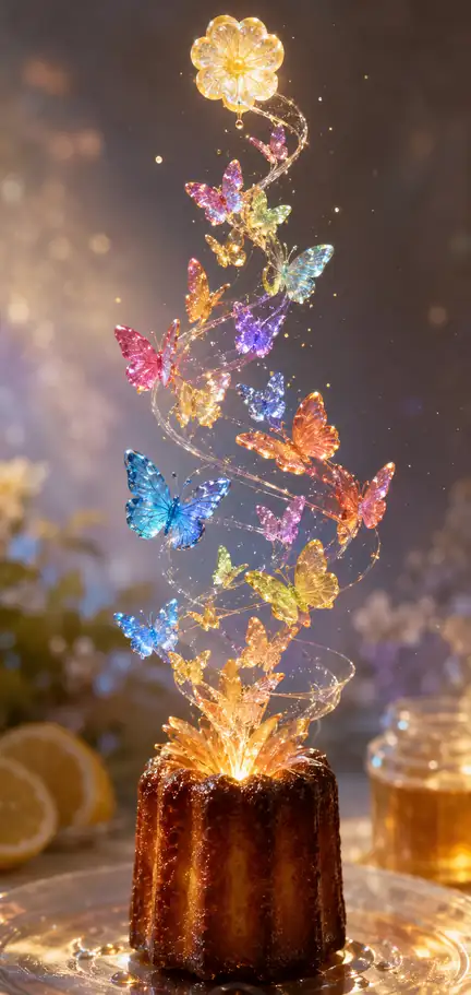 The Last Butterfly Becomes a Flower