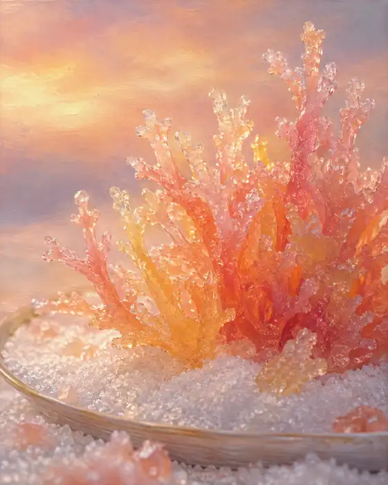 Coral Eats the Morning Light