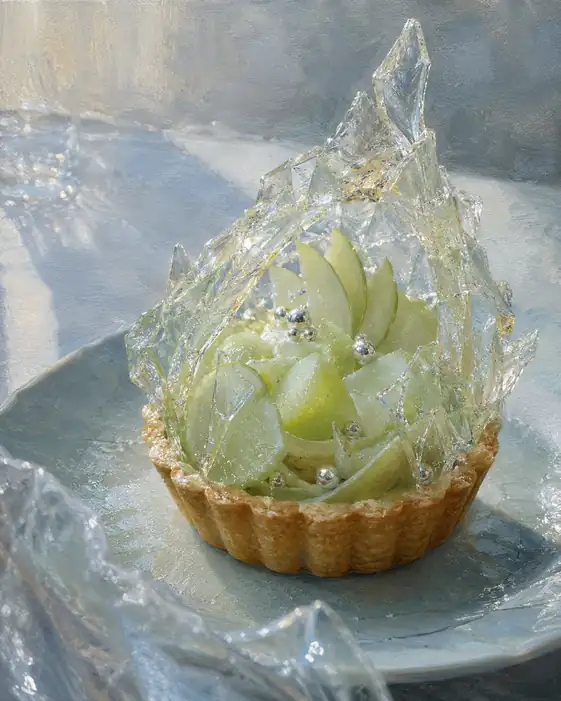 A Green Apple Garden Sleeps inside the Crystal Cave