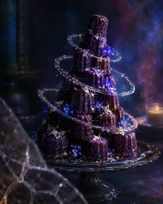 The Night Ascends in Spirals