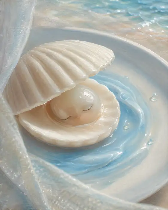 The Pearl Keeps the Sound of the Tide