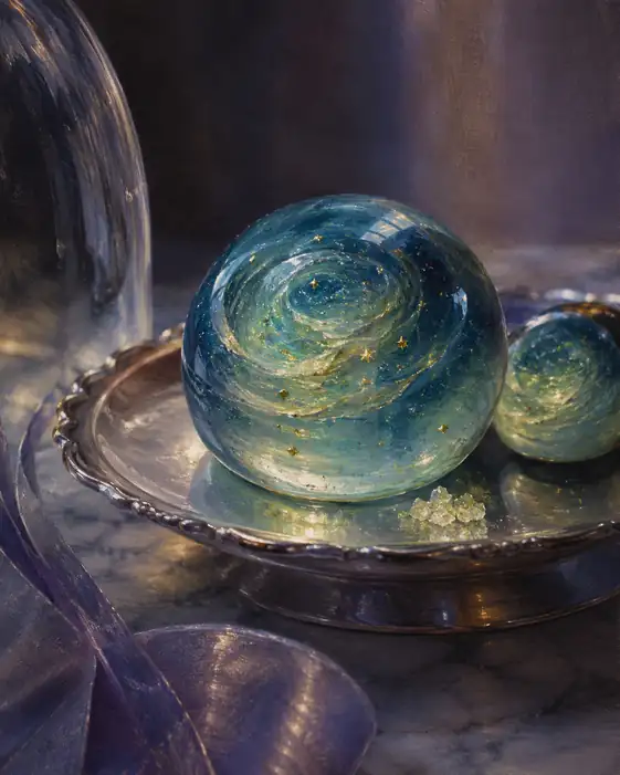 Glass Planets Rest after the Rain