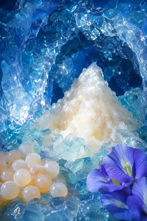 Warmth Sleeping Beneath Blue Ice