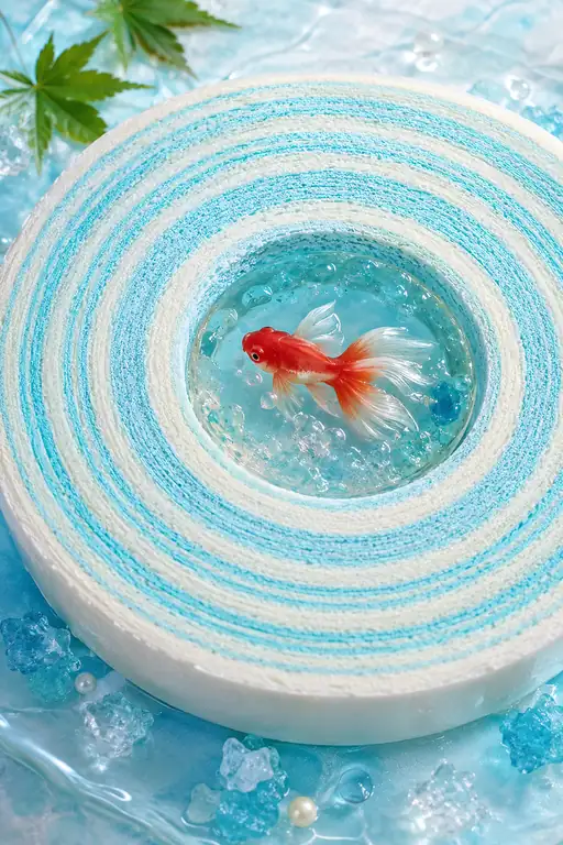 One Red Heart Inside the Ripples