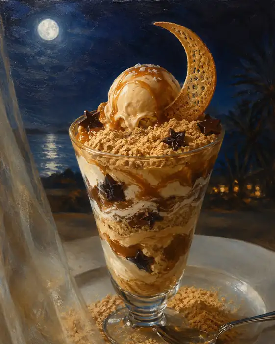 Midnight Melts into Caramel