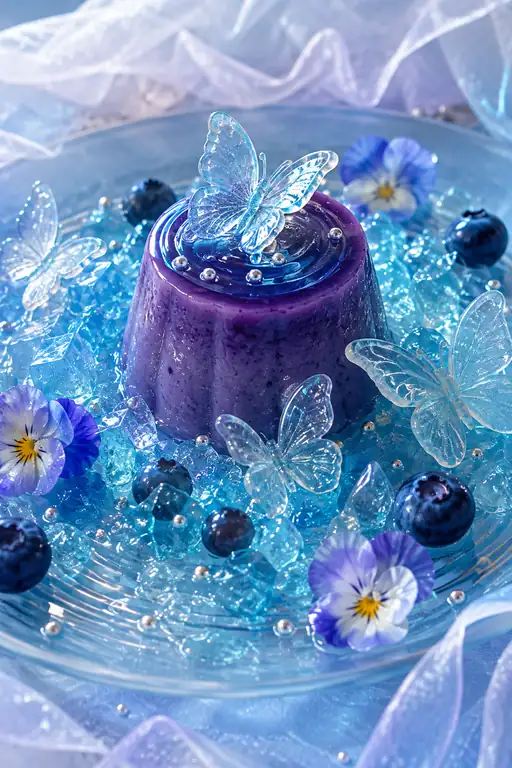 Butterflies Drink the Violet Silence