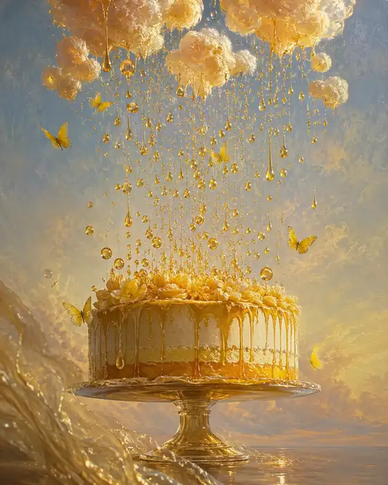 Honey Falls from Heaven's Garden