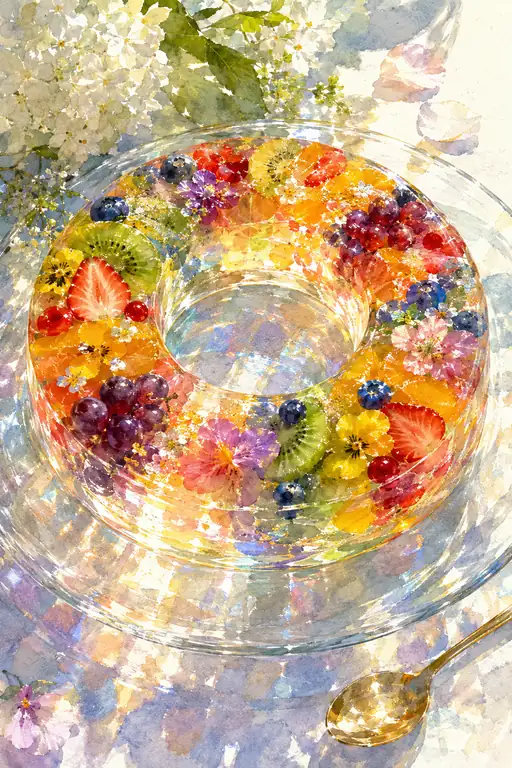 Summer Makes a Wreath of Light