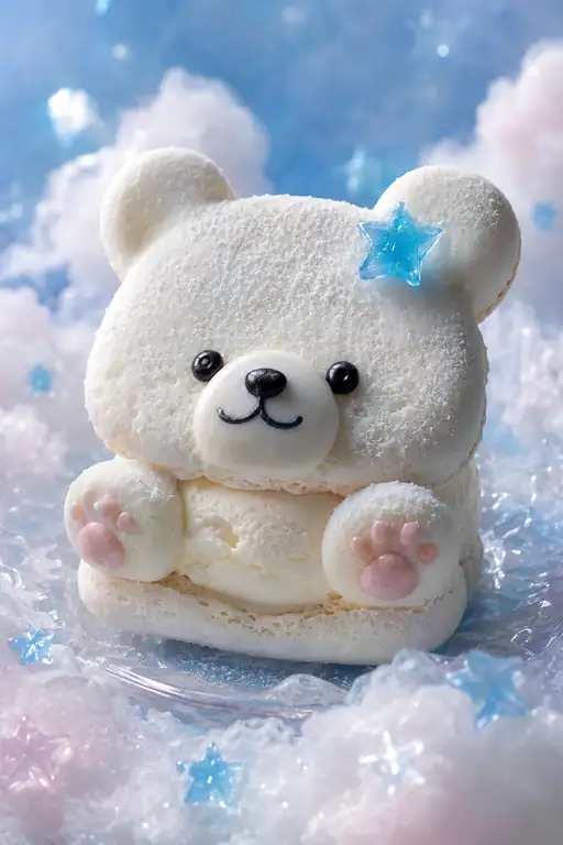 Cloud Paws Carry a Blue Wish