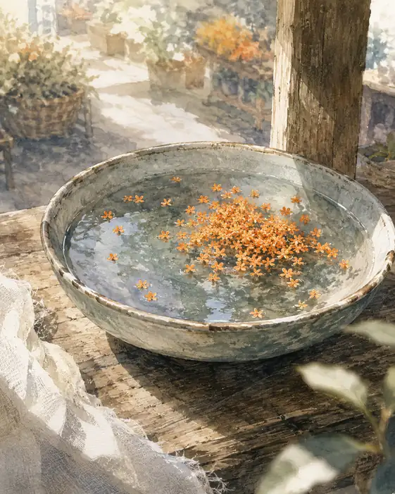 Autumn's Fragrance Drifting in a Bowl