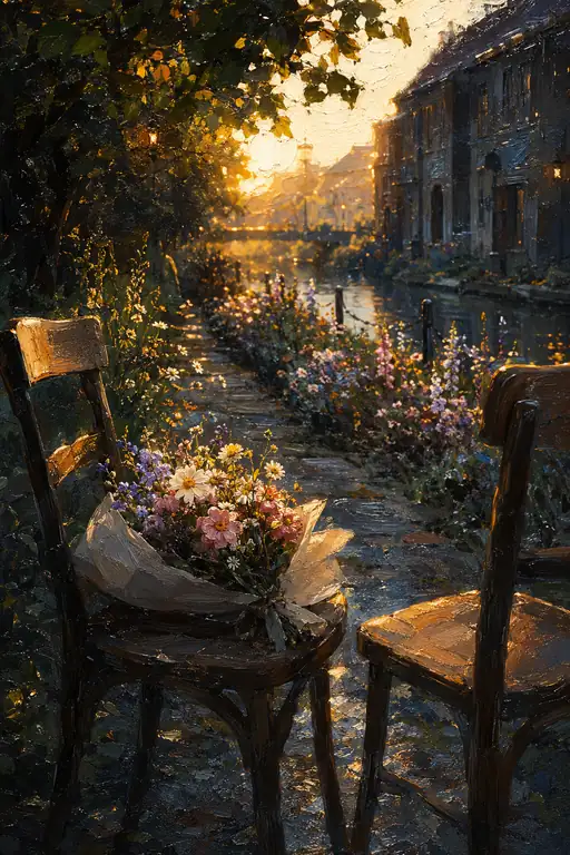 The Flowers Came Before You