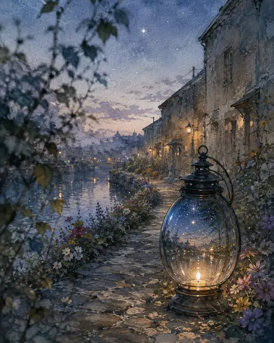 The Lantern That Gathered a Fallen Star