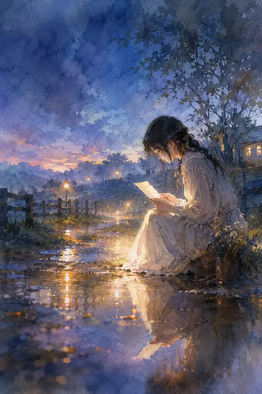Her Letter Shines After the Rain