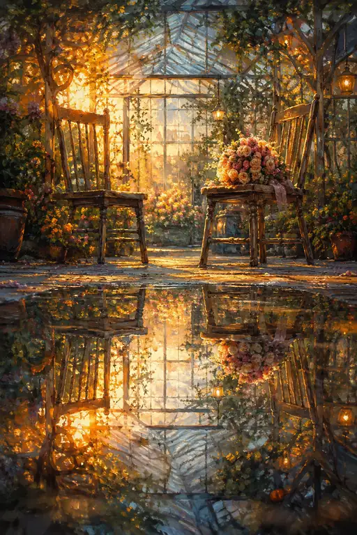 The Bouquet Kept a Chair for the Sun