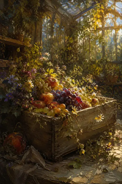 Autumn Overflows the Forgotten Crate