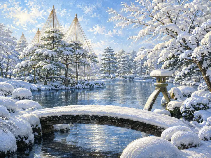 The Pond Keeps Winter's Blue Silence