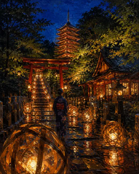 Warm Luminescence Rising in Darkness (No. 26)