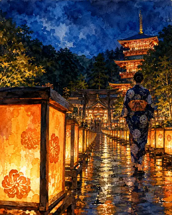 Warm Luminescence Rising in Darkness (No. 27)