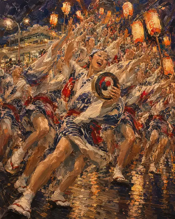 Swirling Summer Robes in Night Air (No. 39)