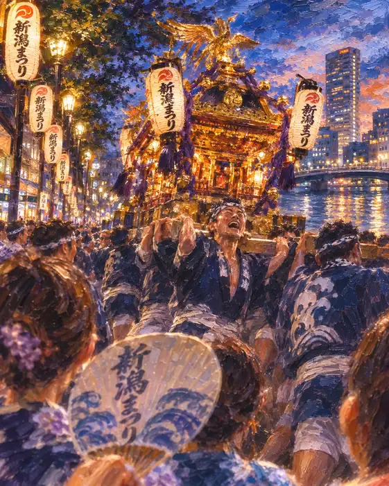 Flash of Sacred Shoulders in Dusk (No. 52)