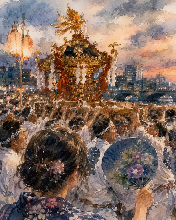 Flash of Sacred Shoulders in Dusk (No. 57)