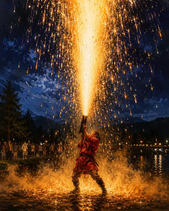 An Instant Eternity Scorching the Sky (No. 84)