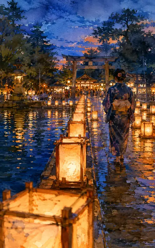 Warm Luminescence Rising in Darkness (No. 91)