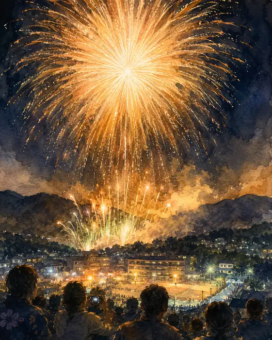 Golden Bloom Over the Village Festival