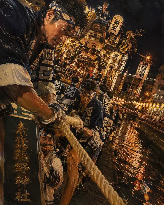 Men's Sweat and Ropes at Susanoo Shrine Tenno Festival