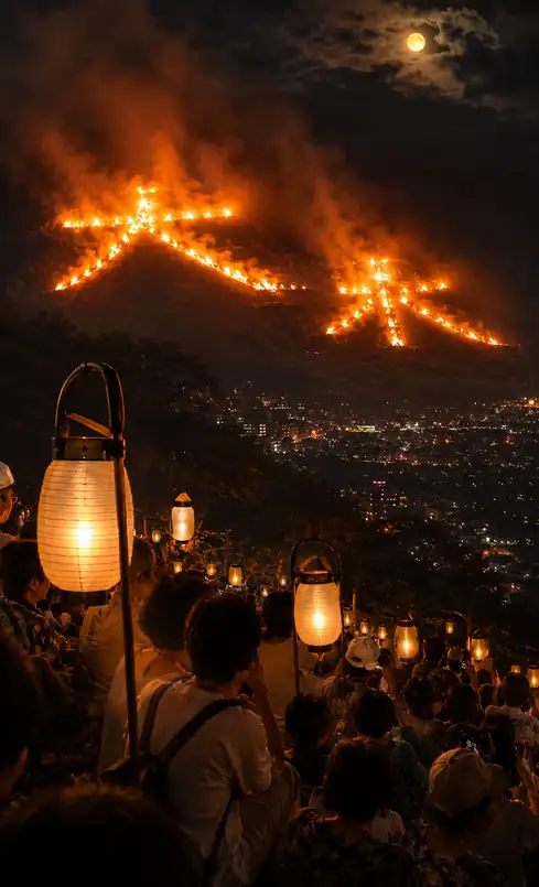 Sacred Fires Burning Across Two Peaks