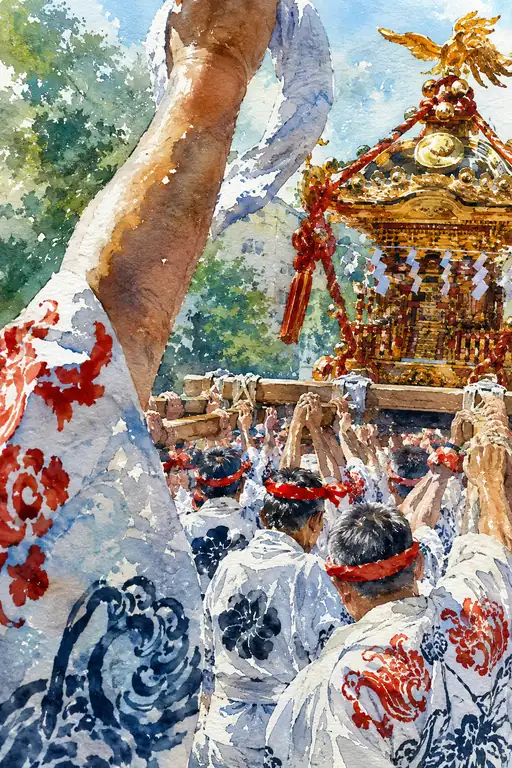 Golden Shrine Lifted High Toward Heaven