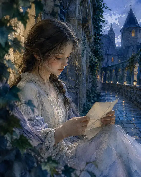 Whispering Letters from the Stone Balcony