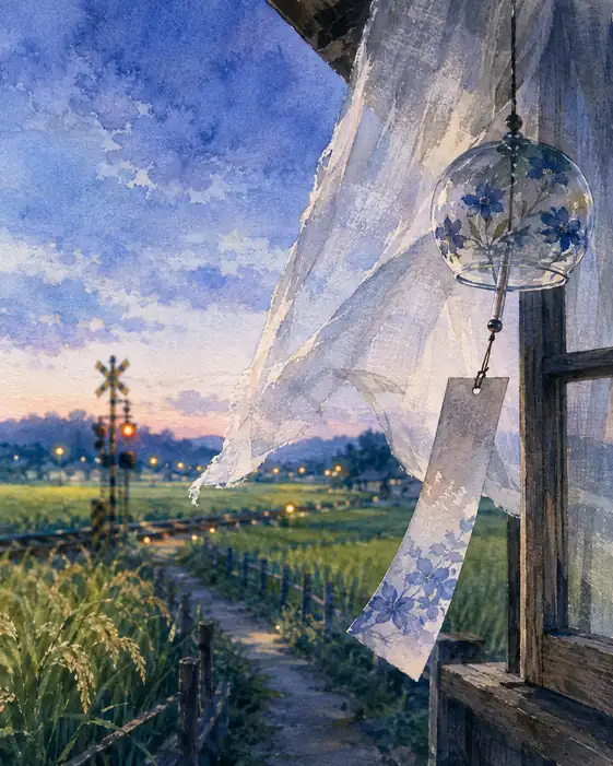 Twilight Breeze and the Clear Wind Chime