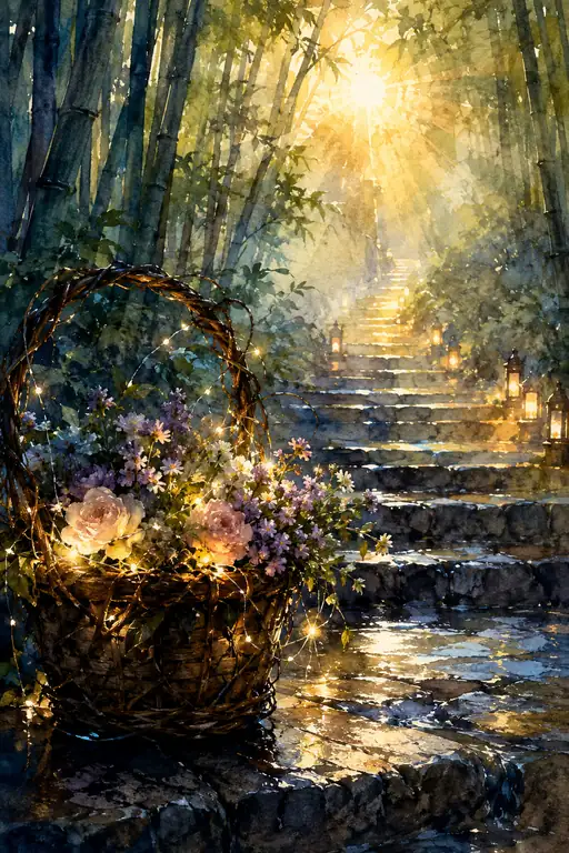 Luminescence in the Bamboo Grove