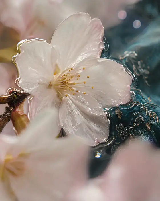 Enclosed in Layers of Petal and Silk