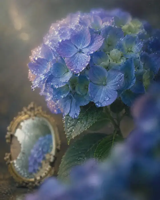 Reflection in the Velvet Shadow