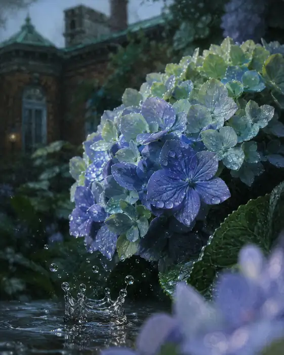Crown of Raindrops by the Manor