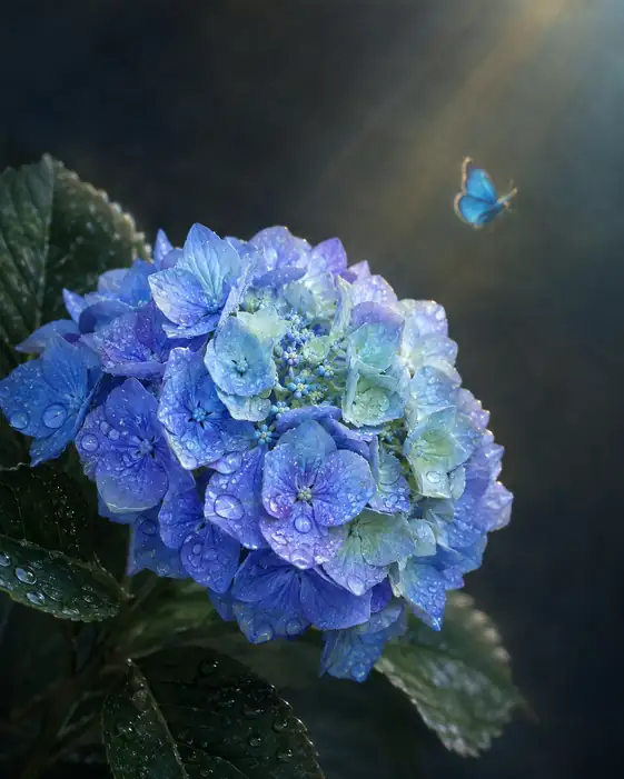 Ray of Light and the Gentle Flutter
