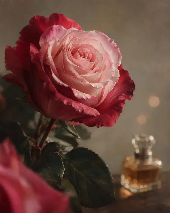 Amber Flacon and the Two-Toned Rose